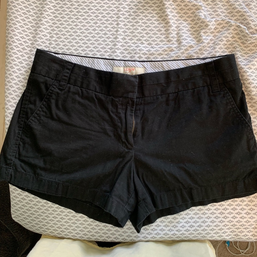 JCrew black Chino Shorts - size 6 & 4